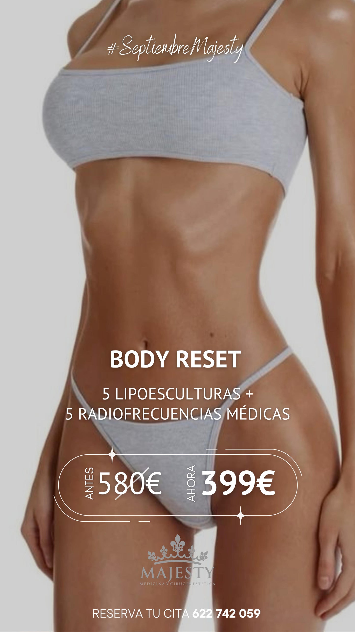 Body Reset – Lipoesculturas + Radiofrecuencia Médica