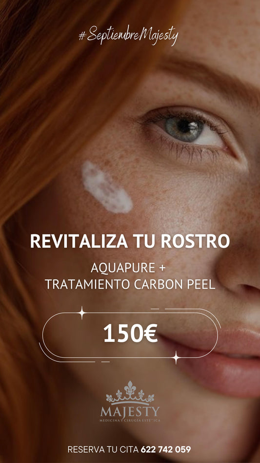 Revitaliza tu Rostro – Aquapure + Carbon Peel