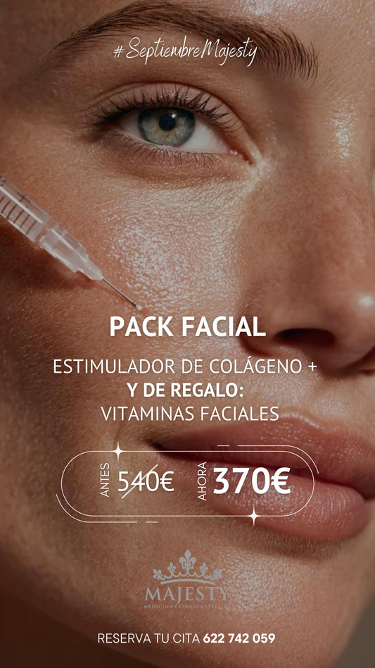Pack Facial – Estimulador de Colágeno + Vitaminas Faciales de Regalo